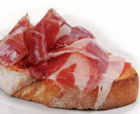 Skinke, Ibérico Gran Reserva med holder og kniv