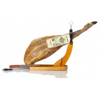 Skinke, Bellota Iberian Ham Gran Reserva, inkl. holder og kniv