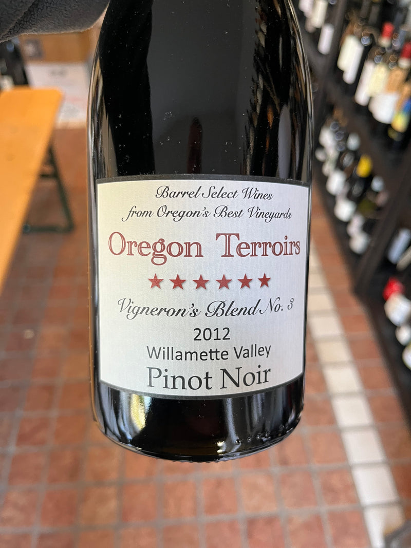 Oregon Terroirs, Vigneron's blend no. 3, 2012